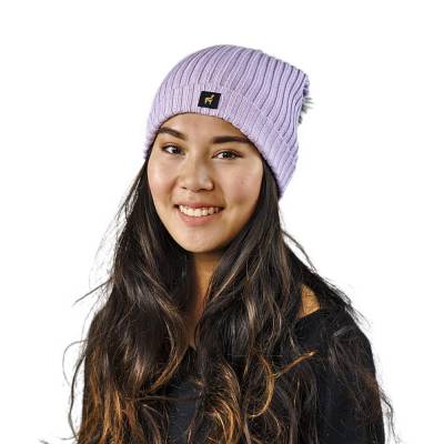 Arcovi Alpaka Mütze „Sally“ – One Size mit Bommel für Damen & Herren - Image 6