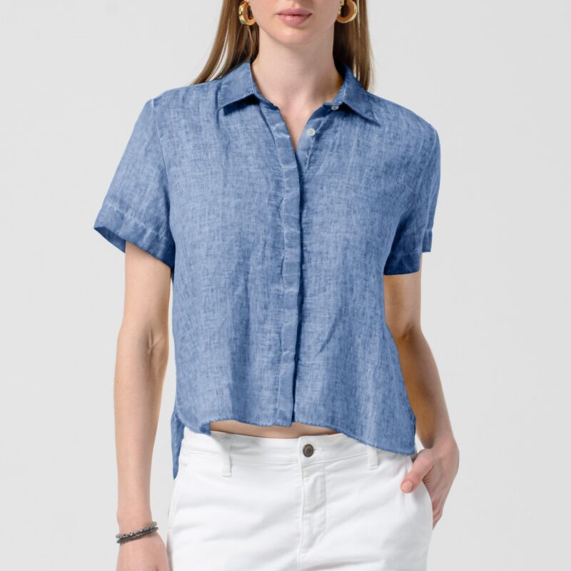 Arcovi Leinenhemd „Vento“ – Luftiges Sommerhemd aus 100 % Leinen