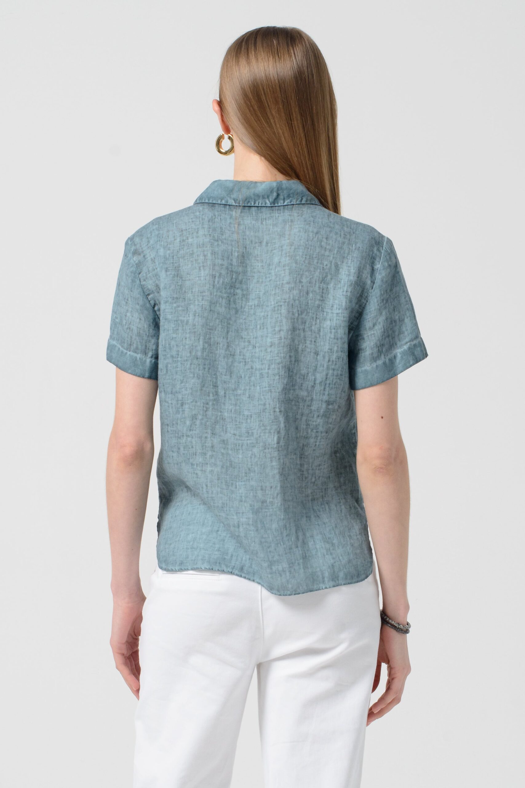 Arcovi Leinenhemd „Marlin“ – Lockeres Sommerhemd aus 100 % Leinen - Image 3