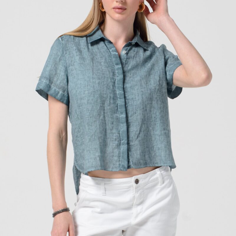 Arcovi Leinenhemd „Marlin“ – Lockeres Sommerhemd aus 100 % Leinen