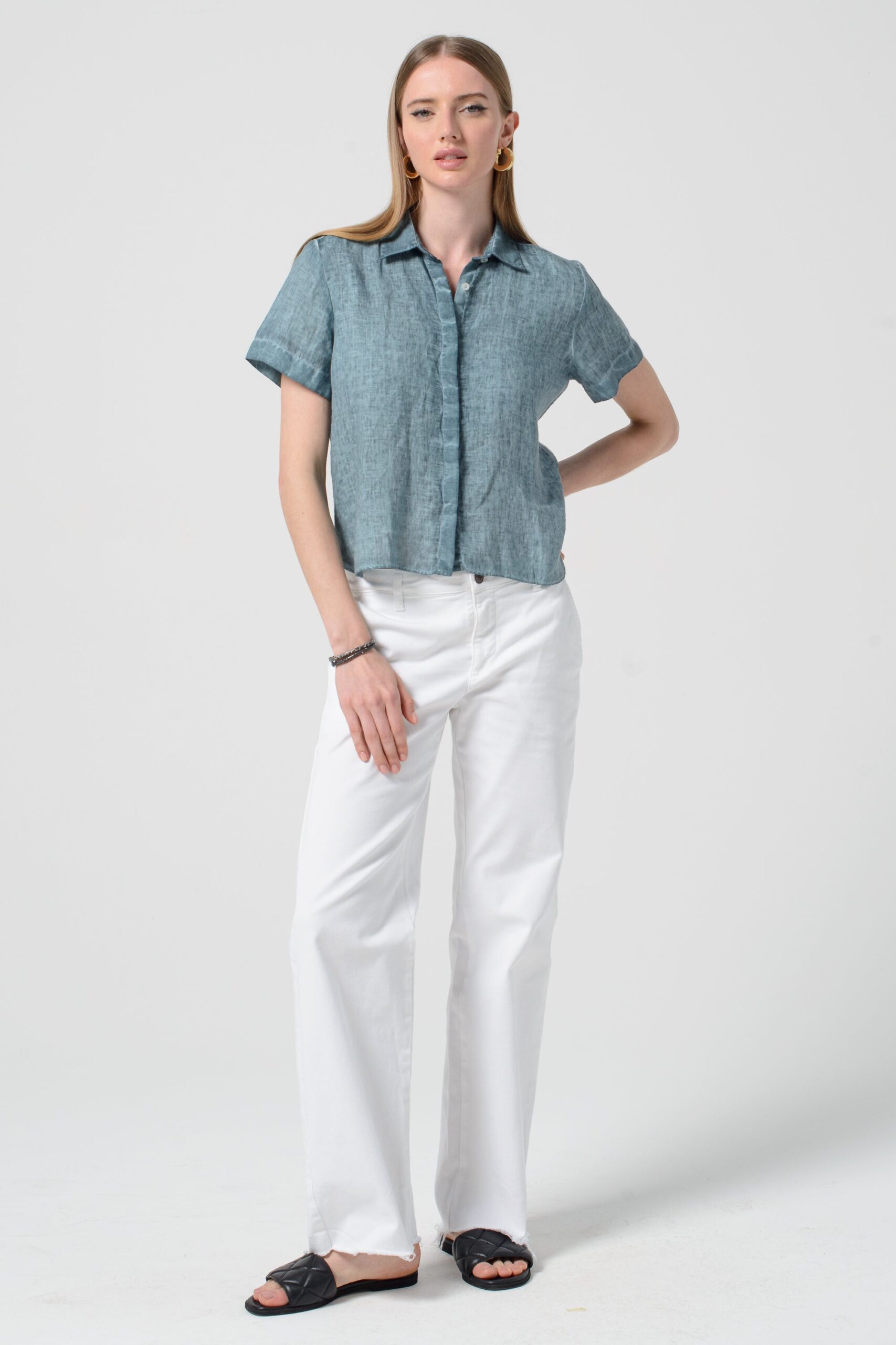 Arcovi Leinenhemd „Marlin“ – Lockeres Sommerhemd aus 100 % Leinen - Image 5