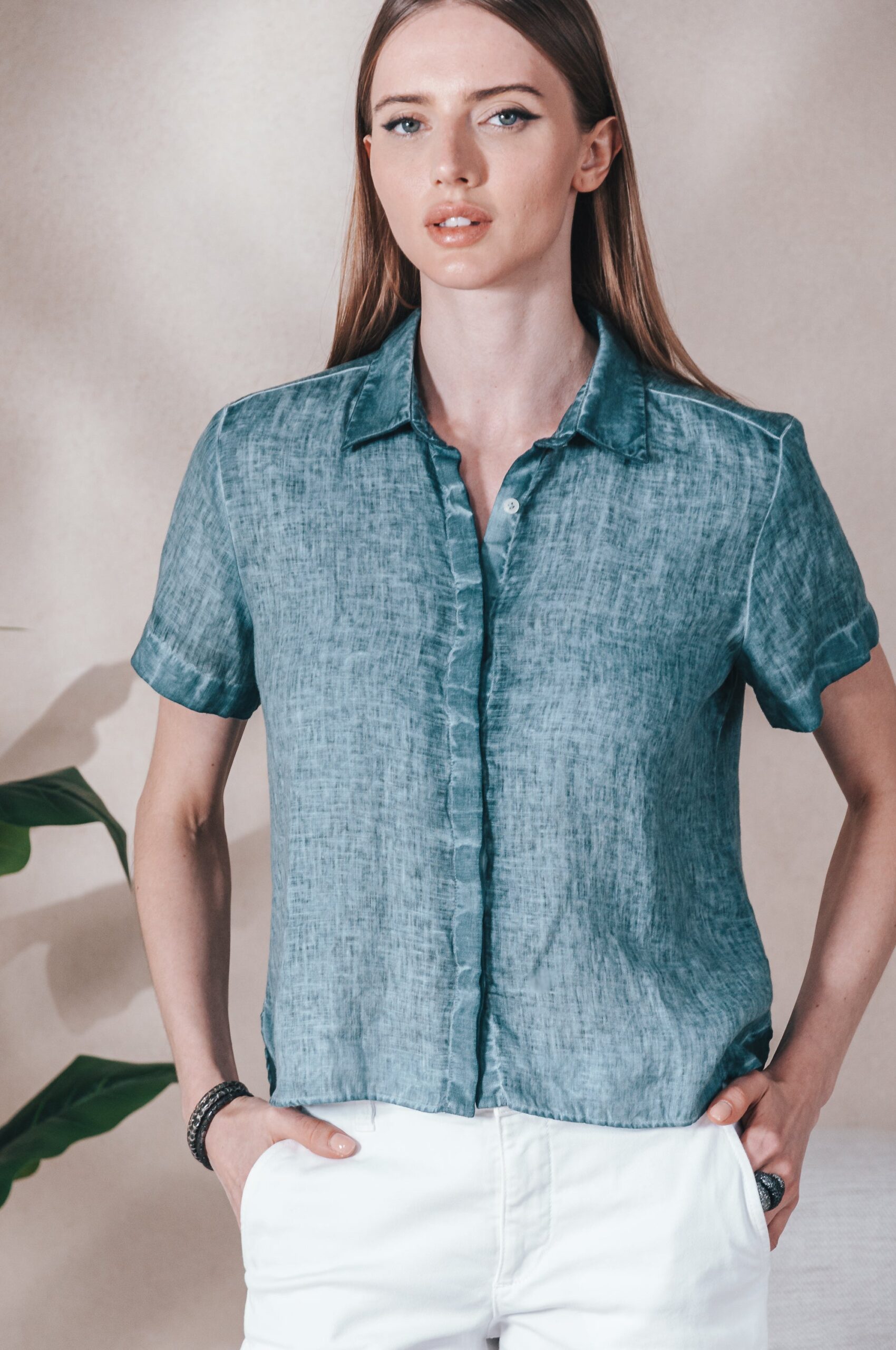 Arcovi Leinenhemd „Marlin“ – Lockeres Sommerhemd aus 100 % Leinen - Image 6