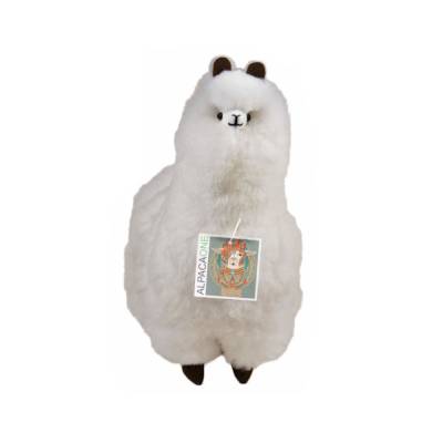 Arcovi Alpaka Kuscheltier „Flocke“ – 100 % Baby Alpaka Echthaar - Image 3