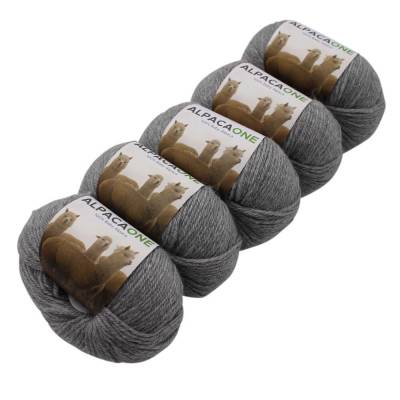 Arcovi Baby Alpaka Wolle 5er-Set – 5x 50g Strickgarn, weich & warm - Image 13