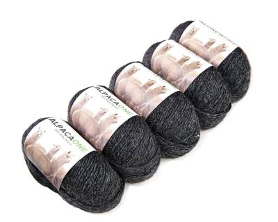 Arcovi Baby Alpaka Wolle 5er-Set – 5x 50g Strickgarn, weich & warm - Image 3