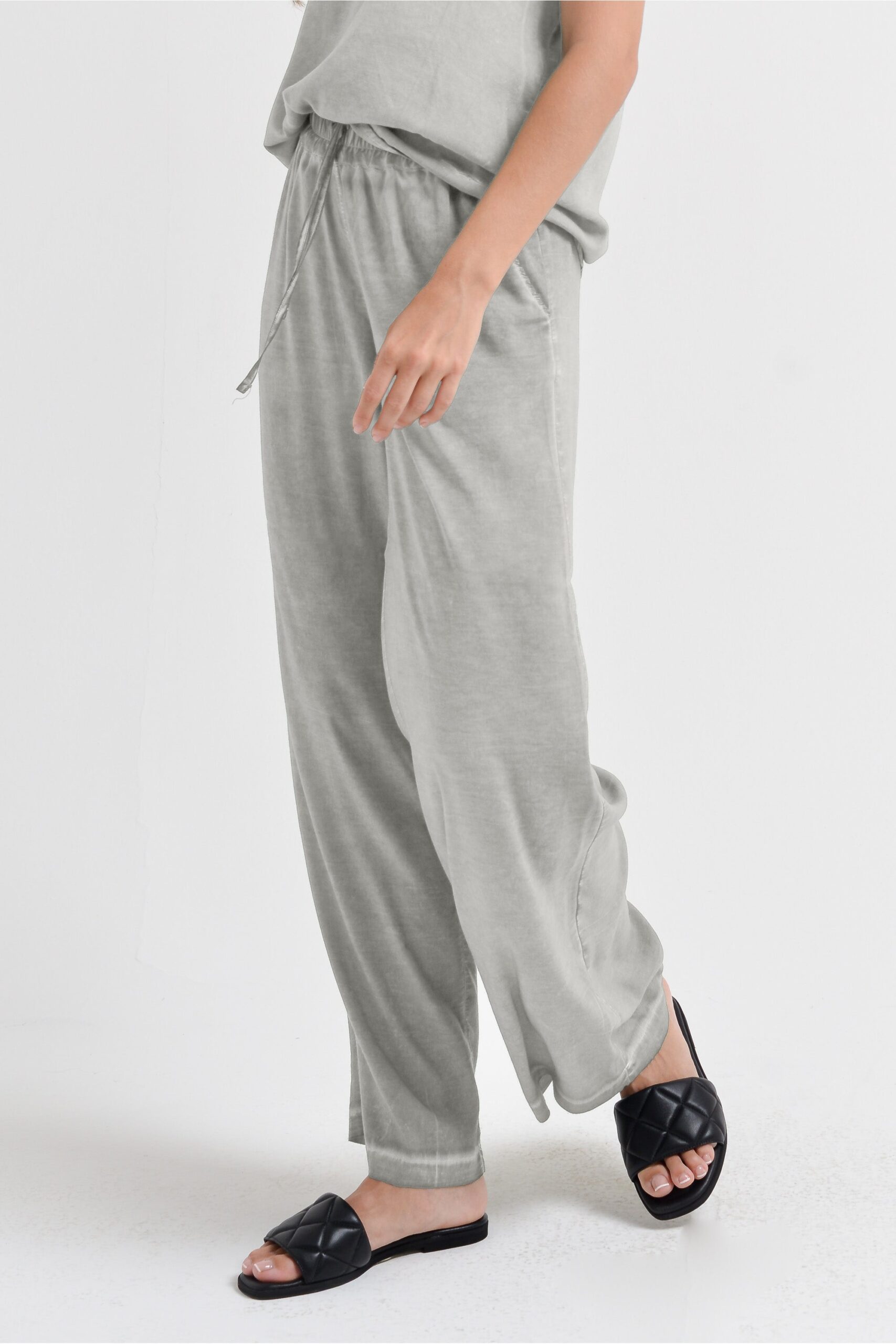 Arcovi Viskosehose „Platino“ – Weite Slacks im fließenden Billow Fit - Image 4