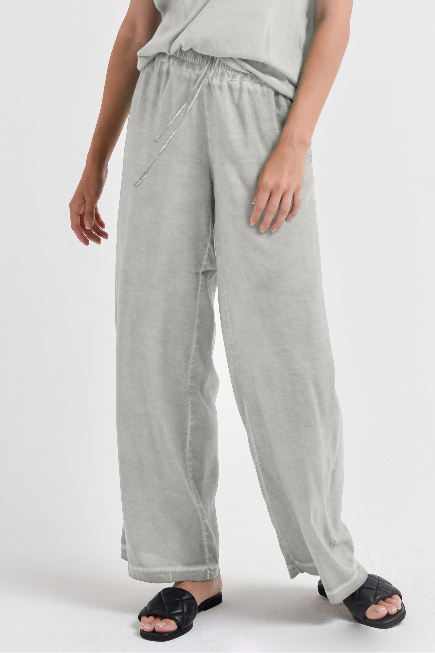 Arcovi Viskosehose „Platino“ – Weite Slacks im fließenden Billow Fit - Image 5