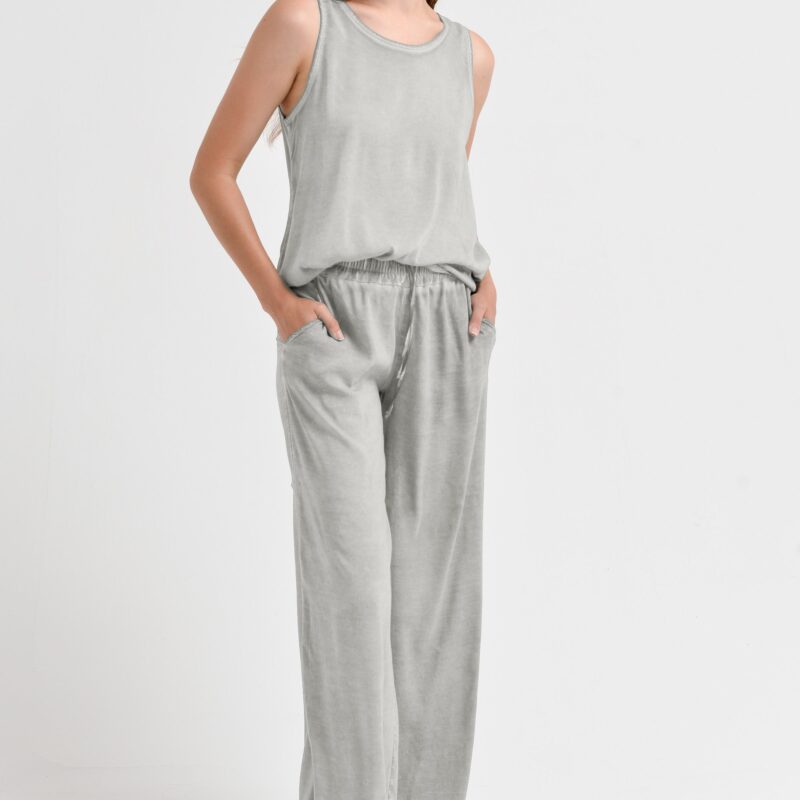 Arcovi Viskosehose „Platino“ – Weite Slacks im fließenden Billow Fit